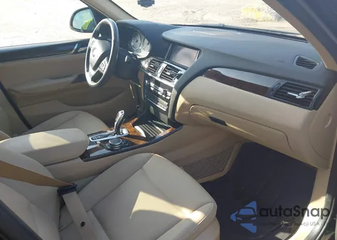 2015 BMW X3 xDrive28I из США, поврежденный, VIN 5UXWX9C5XF0D57407